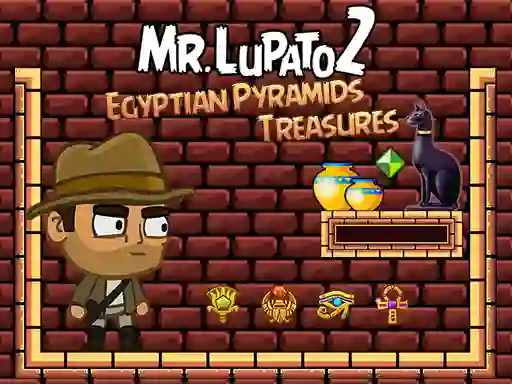 Spēle Mr Lupato 2: Egyptian Pyramids Treasures online