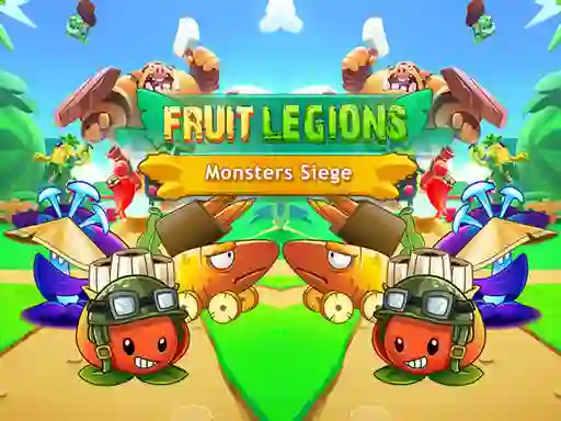Spēle Fruit Legions: Monsters Siege online
