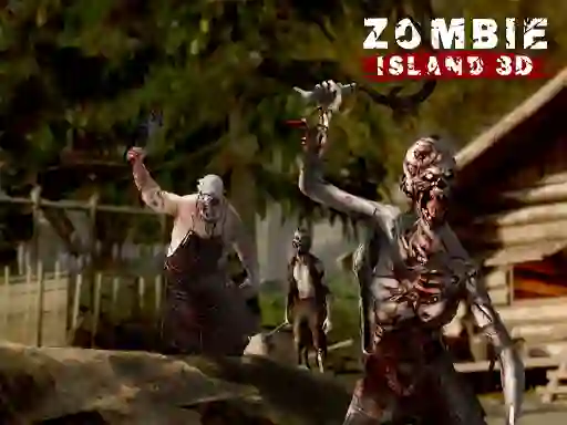Spēle Zombie Island 3D online