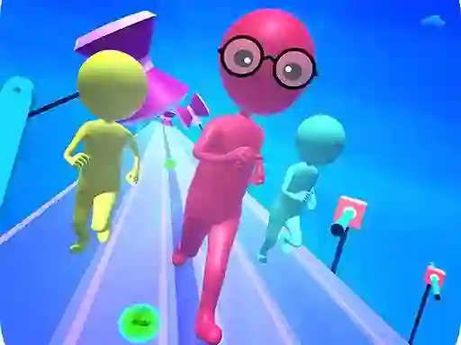 Spēle Fun Run Race 3d online
