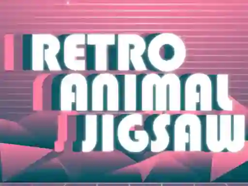 Spēle Retro Animal Jigsaw online