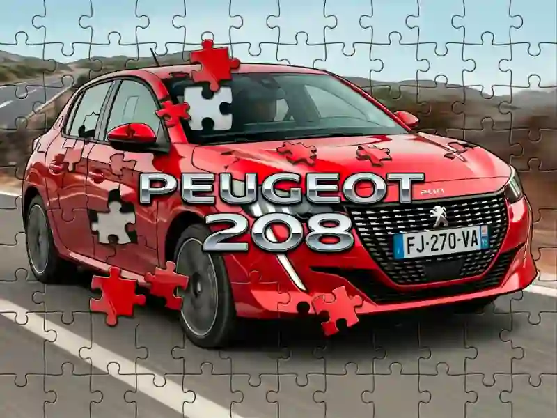 Spēle Peugeot 208 online