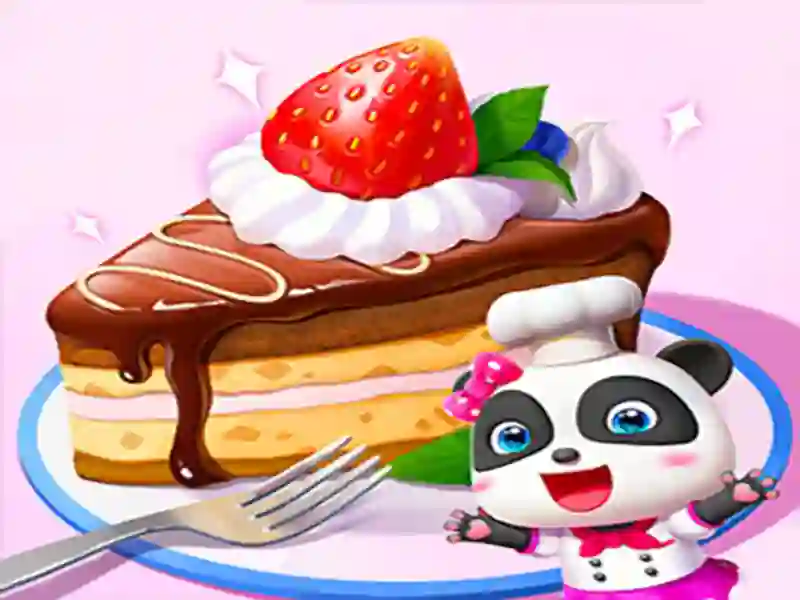 Spēle Little Panda Cake Shop online