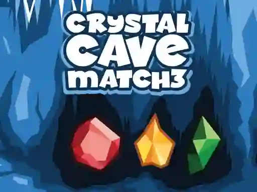Spēle Crystal Cave Match 3 online