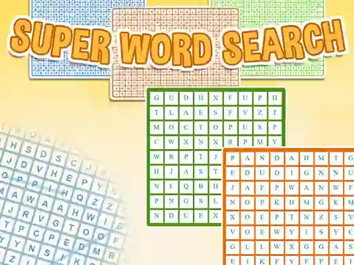 Spēle Super Word Search online