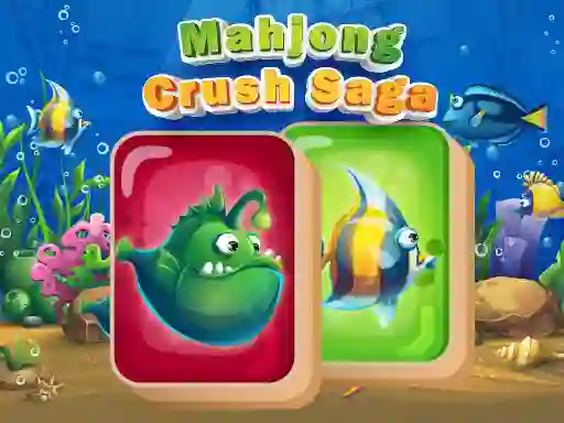 Spēle Mahjong Crush Saga online