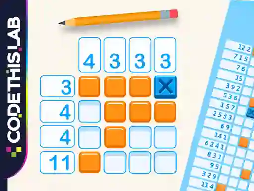 Spēle Classic Nonogram online