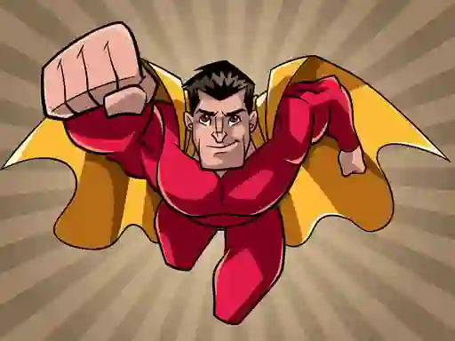 Spēle Aamazing Superheroes Coloring online