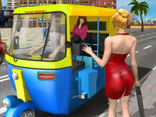 Spēle Real Rickshaw Drive online