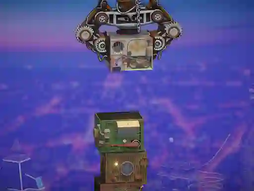 Spēle Steampunk Tower Builder online