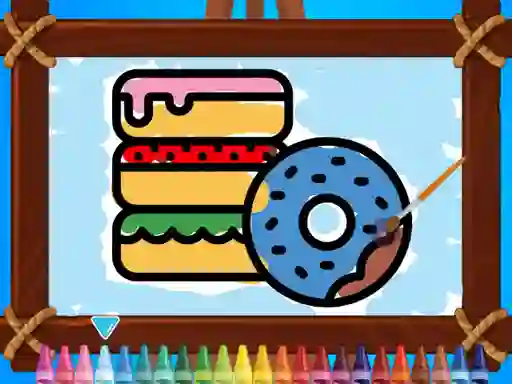 Spēle Kids Coloring Bakery online