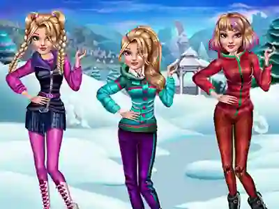 Spēle Winter Looks online
