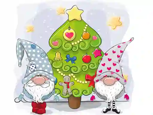 Spēle Cute Gnomes Hidden Stars online