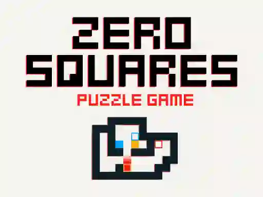 Spēle Zero Squares Puzzle Game online