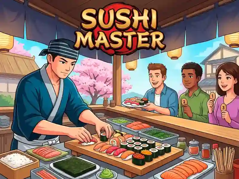 Spēle Sushi Master online