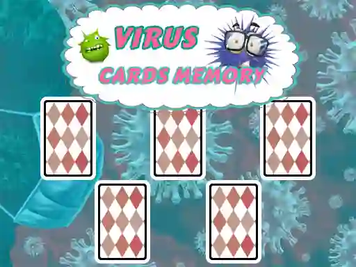 Spēle Virus Cards Memory online