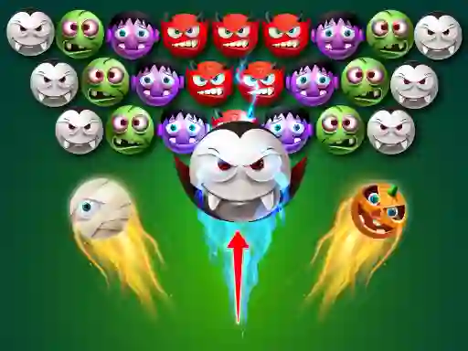 Spēle Halloween Bubble Shooter online
