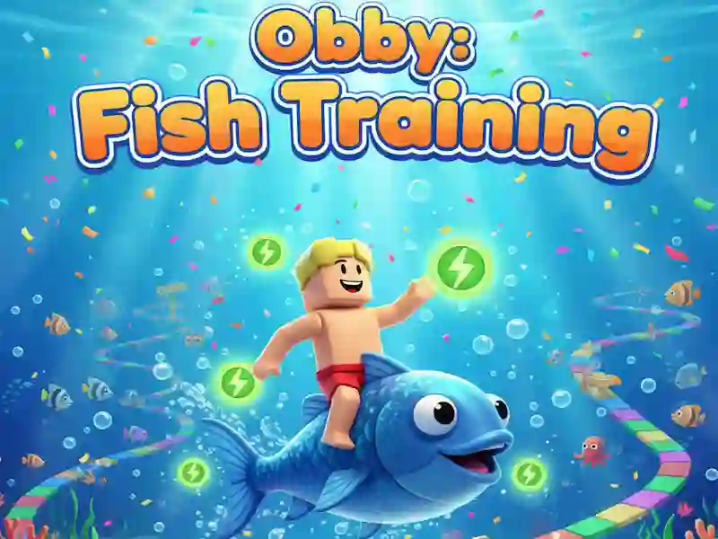 Spēle Obby: Fish training online
