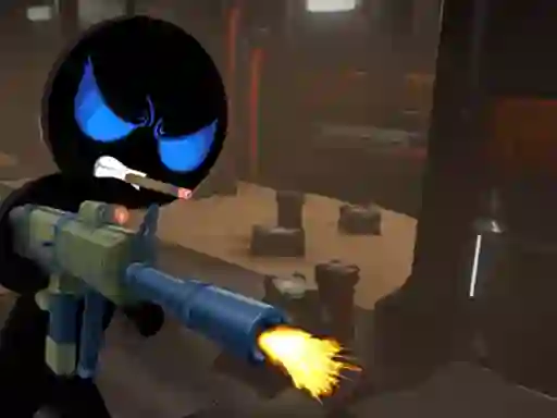 Spēle Stickman Armed Assassin Cold Space online