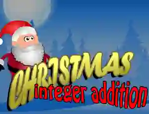 Spēle Christmas Integer Addition online