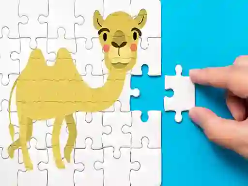 Spēle Bactrian Camel Puzzle Challenge online
