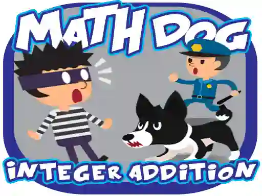 Spēle Math Dog Integer Addition online