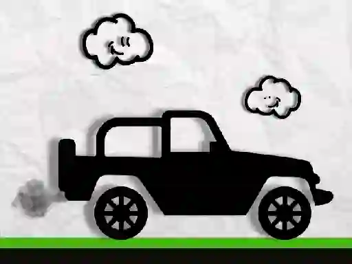 Spēle Paper Monster Truck Race online