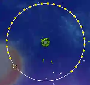 Spēle Orbit Avoider online