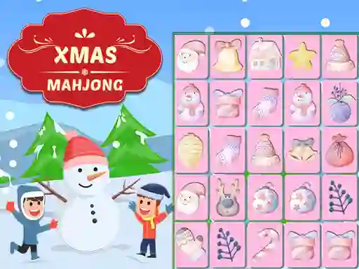 Spēle Xmas Mahjong online