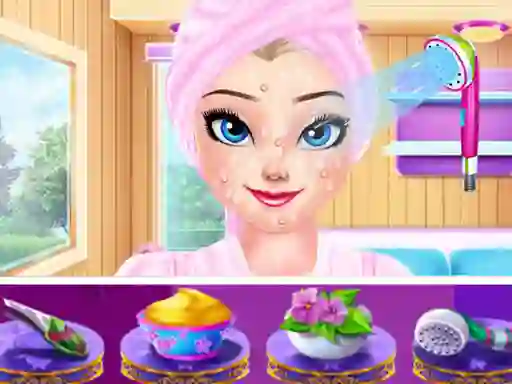 Spēle Elsa Holiday Spa Relax online