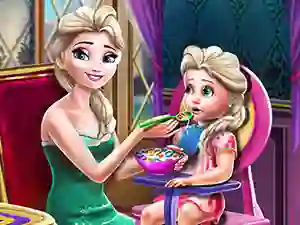 Spēle Ice Queen Toddler Feed online