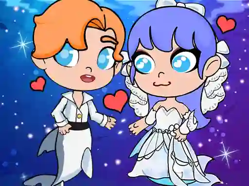 Spēle Mermaid Wedding World online
