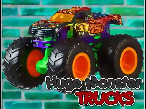 Spēle Huge Monster Trucks online