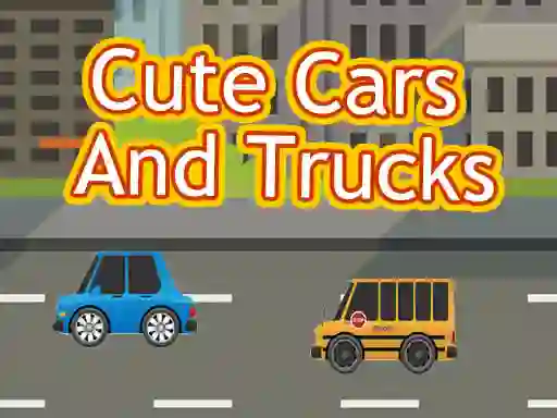 Spēle Cute Cars and Trucks online