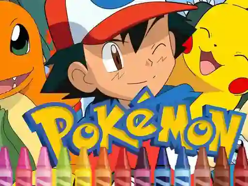 Spēle Pokemon Coloring online
