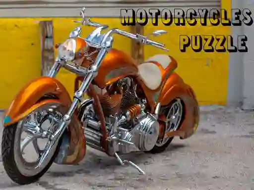 Spēle Motorcycles Puzzle online