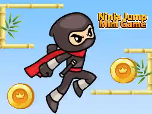 Spēle Ninja Jump Mini Game online