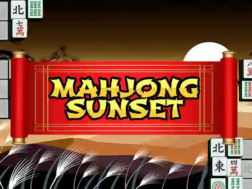 Spēle Mahjong Sunset online