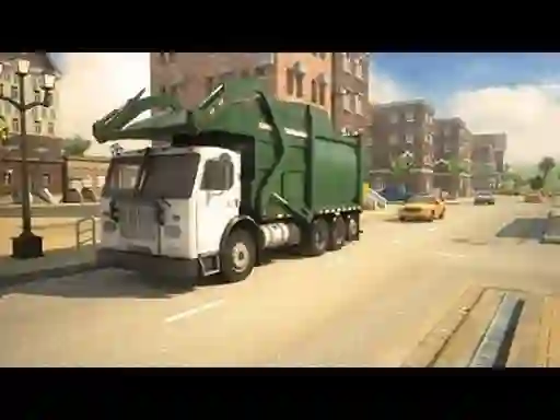 Spēle Garbage Truck City Simulator online