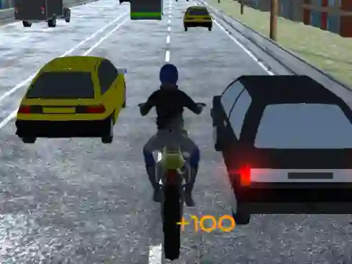 Spēle Motorbike Traffic online