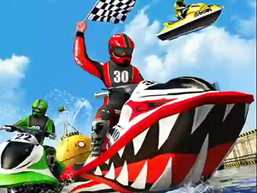 Spēle Jet Ski Water Boat Racing online