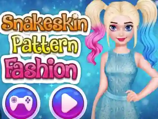 Spēle Snakeskin Pattern Fashion online