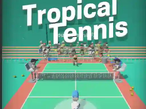 Spēle Tropical Tennis online