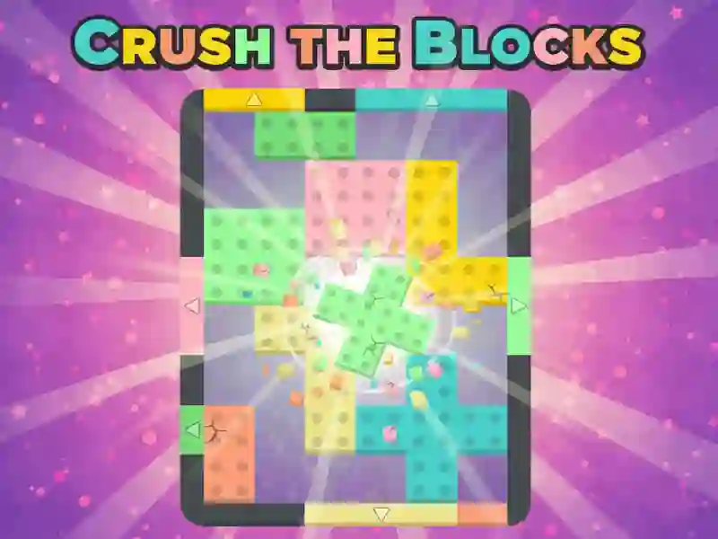 Spēle Crush the blocks online