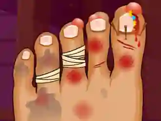 Spēle Monster Foot Doctor online