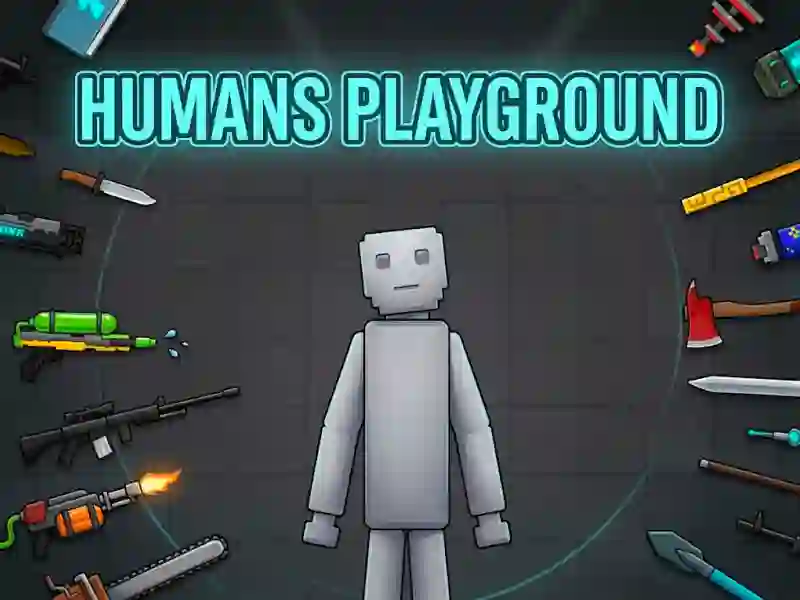 Spēle Humans Playground online