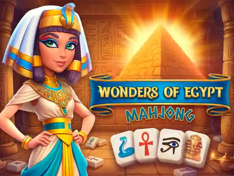 Spēle Wonders of Egypt Mahjong online
