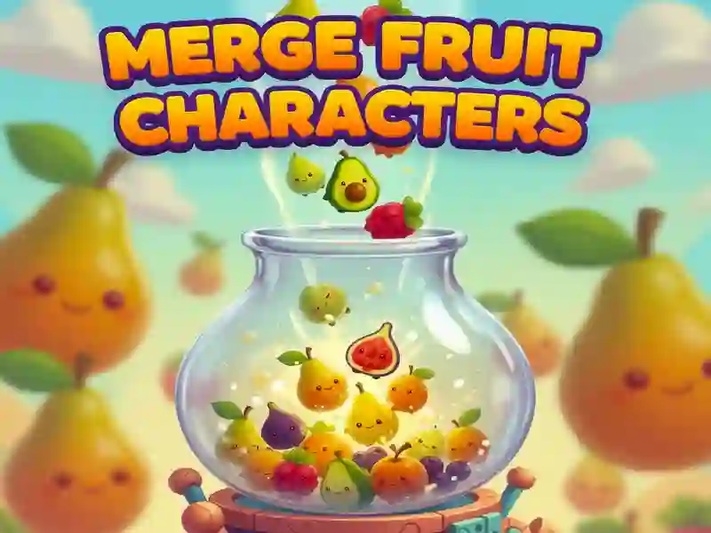 Spēle Merge Fruit Characters online