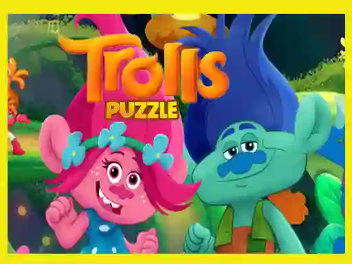 Spēle Trolls Puzzle online