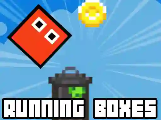 Spēle Retro Running Boxes online